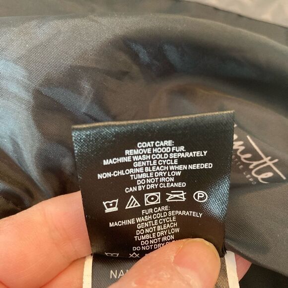 Nanette Lepore NWOT puffer parka w/ faux fur trimmed detachable hood🎉 - Picture 11 of 13